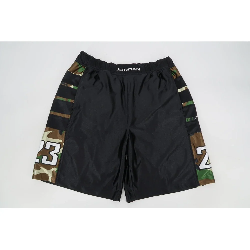 Jordan Cat Scratch Shorts‎ Mens Medium Black Camo 23 Jumpman Athletic Camouflage
